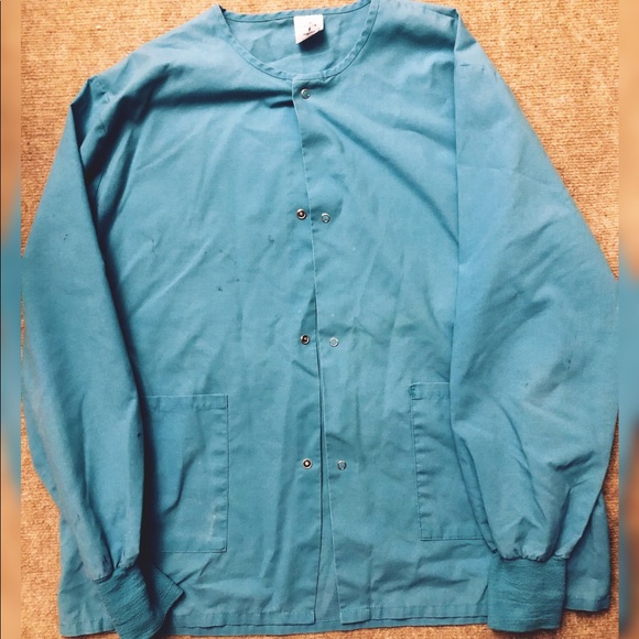 Medline Green Lab Coat - Picture 1 of 1